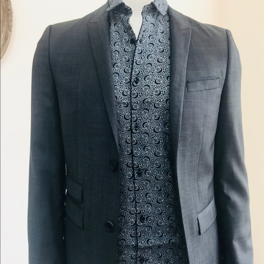 Hidden Grey SlimFit blazer